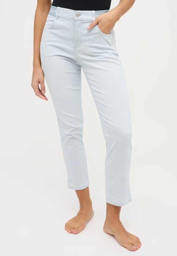 Angels CICI CROP SLIT SPORTY Light blue used - Afbeelding 4