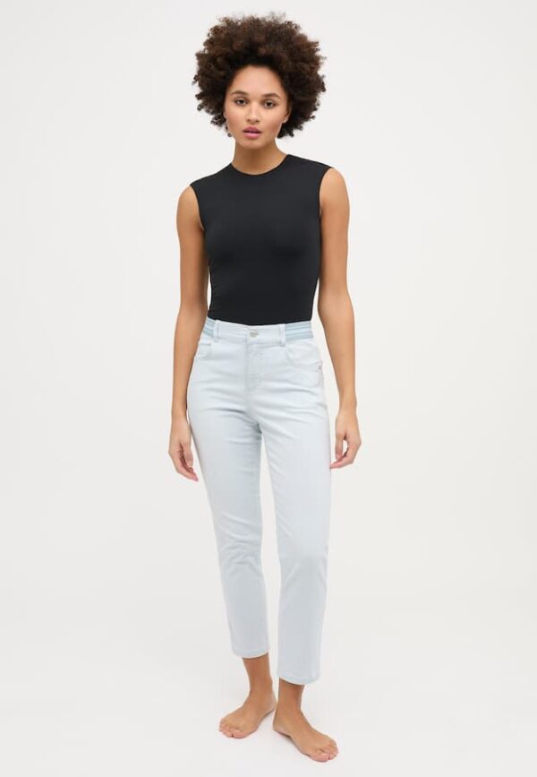 Angels CICI CROP SLIT SPORTY Light blue used - Afbeelding 3