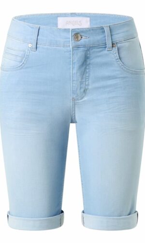 Angels BERMUDA TURN UP Bleached blue used